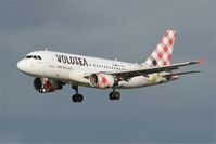 EI-FML @ LFRB - Airbus A319-111, On final rwy 25L, Brest-Bretagne airport (LFRB-BES) - by Yves-Q