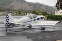 N106KS @ SZP - 1991 Stark VANs RV-6, Lycoming O-320 160 Hp, taxi to Fuel Dock - by Doug Robertson