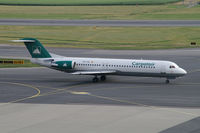 YR-FZA @ VIE - Carpatair Fokker 100 - by Thomas Ramgraber