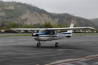 N704UT @ SZP - 1976 Cessna 150M, Continental O-200 100 Hp, taxi to Rwy 22 - by Doug Robertson
