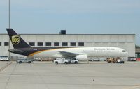 N453UP @ KRFD - Boeing 757-200F - by Mark Pasqualino