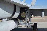 163094 @ KBOI - Parked on the sough GA ramp. VMFA-314  “Black Knights”, NAS Miramar, CA. - by Gerald Howard