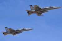 163094 @ KBOI - Departing BOI behind 162442 VMFA-314 “Black Knights”,NAS Miramar, CA. - by Gerald Howard