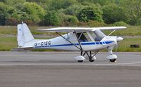 G-CISG @ EGFH - Visiting Ikarus C42. - by Roger Winser