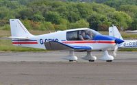 G-CEKO @ EGFH - Visiting Robin Cadet. - by Roger Winser