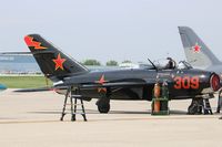N406DM @ KRFD - MiG-17T - by Mark Pasqualino