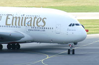 A6-EUH @ VIE - Emirates Airbus A380 - by Thomas Ramgraber