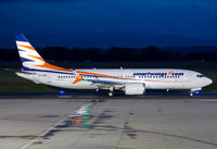 OK-SWB - First landing of a Boeing 737-8 MAX at GRZ. - by Andreas Müller