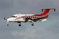 F-HETS @ LFRB - Raytheon Aircraft Company 1900D, On final rwy 25L, Brest-Bretagne Airport (LFRB-BES) - by Yves-Q