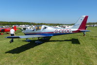 G-CEOC @ EGHP - G-CEOC at Popham 5May18 - by GTF4J2M