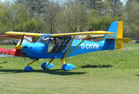 G-CKVM @ EGHP - G-CKVM at Popham 5May18 - by GTF4J2M