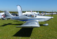 G-CKVX @ EGHP - G-CKVX at Popham 5May18 - by GTF4J2M