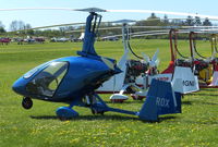 G-IROX @ EGHP - G-IROX at Popham 5May18 - by GTF4J2M