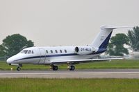 OY-NLA @ EGSH - Leaving damp Norwich. - by keithnewsome