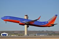 N8627B @ KBOI - Departing RWY 10L.