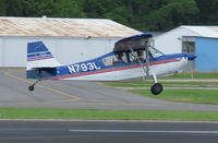 N793L @ KDTN - Take off runway 14 - by Carl Hennigan