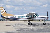 N208JA @ KBOI - Parked on the north GA ramp. - by Gerald Howard