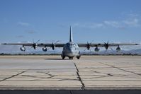 165736 @ KBOI - Parked on the south GA ramp. VMGR-352 Raiders, NSA Miramar, CA. - by Gerald Howard