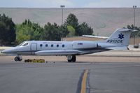 N913CK @ KBOI - Taxiing on Alpha for RWY 28R. - by Gerald Howard