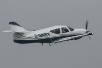 2-GNSY @ EGJB - Climbing out from a 09 departure - by alanh