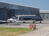N21EN @ EGJB - Parked outside ASG, Guernsey, after a registration change - by alanh