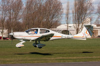 G-LWLW @ XBRE - Diamond DA40D Star G-LWLW M.Wilkinson Breighton 16/3/14 - by Grahame Wills