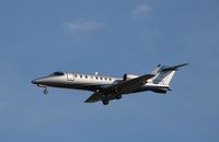 N118RK @ KIND - Learjet 45