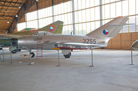 05-3255 @ LKKB - Kbely Air Museum 15.5.2018.In service between1956-5.10.82.With 1800 flight hrs. - by leo larsen