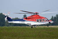 G-SNSK @ EGSH - Landing at Norwich. - by Graham Reeve