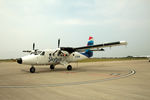 G-CEWM @ EGHC - G-CEWM Twin Otter Isles of Scilly Skybus at Lands End airport - by Pete Hughes