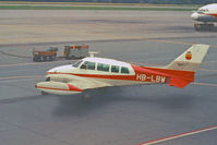 HB-LBW @ LSZH - At Zurich-Kloten airport - by sparrow9