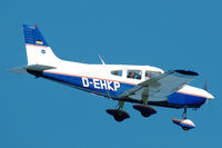 D-EHKP @ N.A. - German Piper PA-28-151 Warrior on a sightseeing flight over the Dutch village of Beuningen (Twente), the Netherlands - by Van Propeller