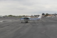 N704UT @ SZP - 1976 Cessna 150M, Continental O-200 100 Hp, taking the active - by Doug Robertson