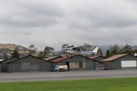 N704UT @ SZP - 1976 Cessna 150M, Continental O-200 100 Hp, takeoff climb Rwy 22 - by Doug Robertson