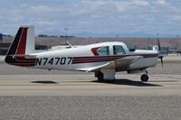N74707 @ KBOI - Taxiing on Alpha.