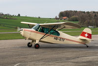HB-ETF @ LSPL - After refuelling at Langenthal-Bleienbach. HB-registered since 1963-07-25. - by sparrow9