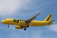 N654NK @ KLAS - Airbus A320-232 - by Mark Pasqualino