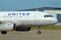 N852UA @ KDFW - Departing Runway 17L @ DFW - by Nelson Acosta Spotterimages