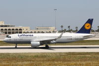 D-AIUE @ LMML - A320 D-AIUE Lufthansa - by Raymond Zammit