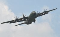 ZH872 @ EGFH - RAF Hercules C.4 aircraft coded 872 approaching Runway 22. - by Roger Winser