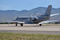 165740 @ KBOI - Taxiing to RWY 10R. USMC 4th MAW, NAS New Orleans, LA. - by Gerald Howard