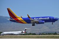 N425LV @ KBOI - Landing RWY 10R. - by Gerald Howard