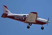 N521CW @ KBOI - Landing RWY 10R. - by Gerald Howard