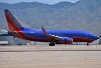 N492WN @ KBOI - Landing roll out on RWY 10R. - by Gerald Howard