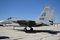 78-0536 @ KBOI - Parked on the south GA ramp.  159th FW Bayou Militia, NAS JRB New Orleans, LA ANG . - by Gerald Howard