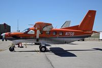 N758 @ KBOI - Parked for maintenance. - by Gerald Howard