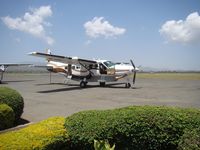5H-VIP @ HTAR - Picture taken just before take off to Ruaha NP - by Mia Mulder