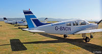 G-BNON @ EGPN - BNON heads a line-up of Tayside Aviation at Dundee - by Clive Pattle