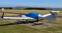 G-XDEA @ EGPN - Partially-clothed resident at Dundee - by Clive Pattle