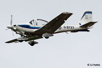 G-BYXY @ EGQL - On finals for Leuchars - by Clive Pattle